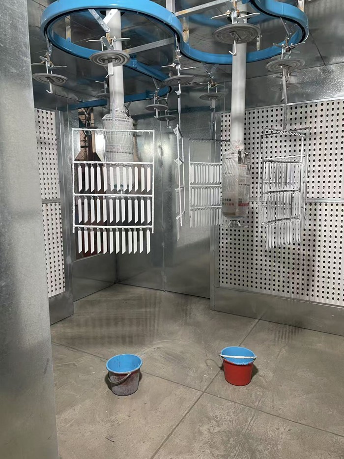水性漆自动静电喷机